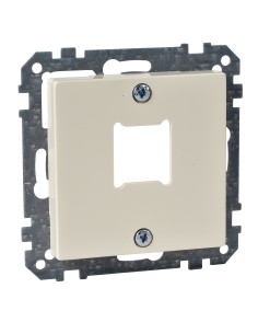 Płytka centralna mechanizmu gniazda RJ11/RJ45, pojedyncza, K, P, Sys M Merten MTN291544 Schneider 2