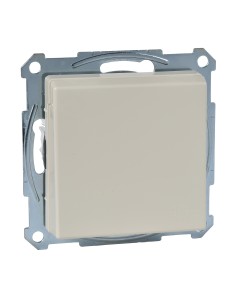 Gniazdo wtykowe z uziemieniem i klapką, z przesłoną, b.śrub., K, P, Sys M Merten MTN2510-0344 Schneider 2