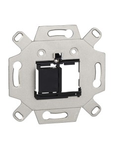 Merten, Mechanizm gniazda multimedialnego płytka montażowa uchwyt typu keystone Merten MTN4580-0001 Schneider 2