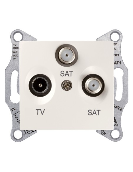 Sedna gniazdo TV SAT SAT końcowe białe SDN3502121 - hurtownia elektryczna Amper.pl