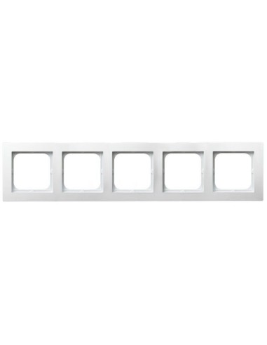 As ramka 5-krotna biała R-5G 00 - hurtownia elektryczna Amper.pl