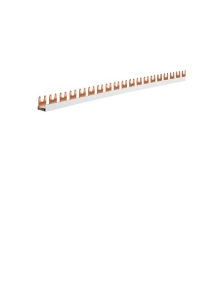 Szyna łączeniowa 1-fazowa 56 modułów Hager KDN163B - hurtownia elektryczna Amper.pl