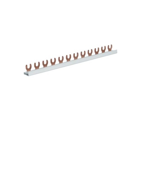 Szyna łączeniowa 1-fazowa 12 modułów Hager KDN163A - hurtownia elektryczna Amper.pl