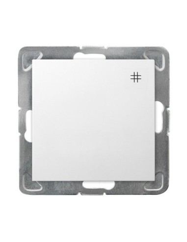 Impresja wyłącznik krzyżowy biały ŁP-4Y m 00 - hurtownia elektryczna Amper.pl