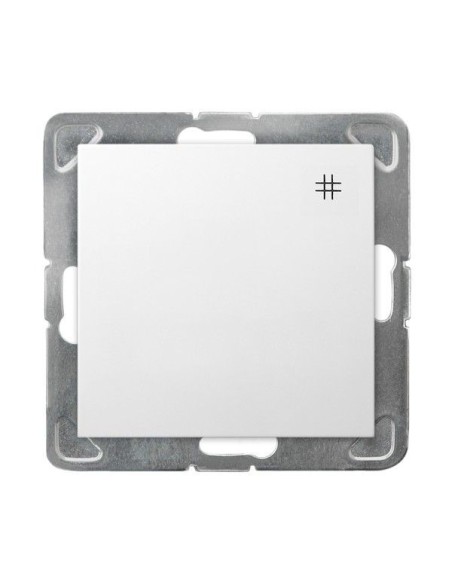 Impresja wyłącznik krzyżowy biały ŁP-4Y m 00 - hurtownia elektryczna Amper.pl