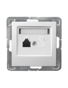 Impresja gniazdo telefoniczne pojedyncze białe GPT-1Y m 00 - hurtownia elektryczna Amper.pl 2