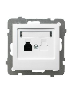 As gniazdo telefoniczne pojedyncze białe GPT-1G m 00 - hurtownia elektryczna Amper.pl 2