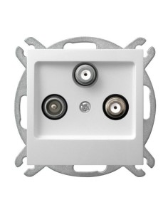 Impresja gniazdo RTV SAT SAT białe GPA-Y2S m 00 - hurtownia elektryczna Amper.pl 2