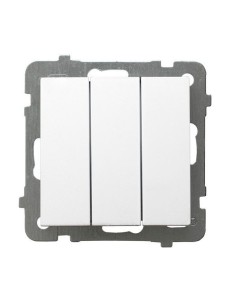 As wyłącznik 3-krotny bialy ŁP-13G m 00 - hurtownia elektryczna Amper.pl 2