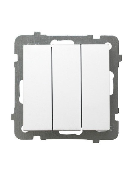 As wyłącznik 3-krotny bialy ŁP-13G m 00 - hurtownia elektryczna Amper.pl