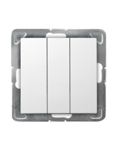 Impresja wyłącznik 3-krotny biały ŁP-13Y m 00 - hurtownia elektryczna Amper.pl 2