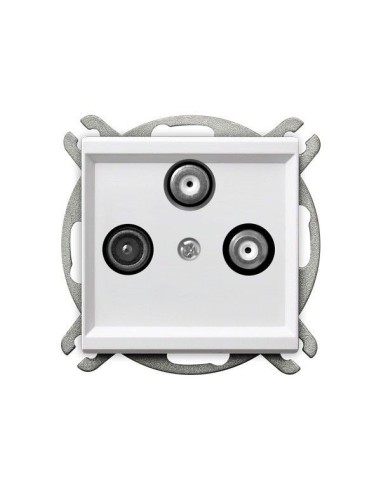 Sonata gniazdo RTV SAT SAT białe GPA-2RS m 00 - hurtownia elektryczna Amper.pl