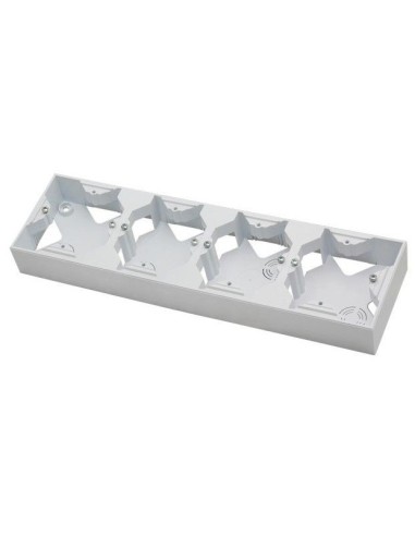 As puszka n t 4-krotna biała PNP-4G 00 - hurtownia elektryczna Amper.pl