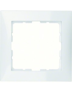 Berker Kwadrat ramka 1-krotna biała Hager 5310118989 - hurtownia elektryczna Amper.pl 2