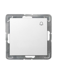 Impresja przycisk dzwonek biały ŁP-6Y m 00 - hurtownia elektryczna Amper.pl 2