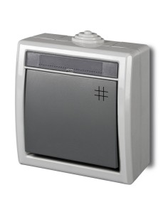 Aquant wyłącznik n t krzyżowy IP55 szary Elektro-Plast 1206-10 - hurtownia elektryczna Amper.pl 2