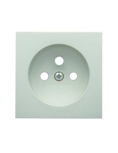 Berker Q.1/Q.3 płytka czołowa do gniazda z/u biały aksamit Hager 3965766079 - hurtownia elektryczna Amper.pl