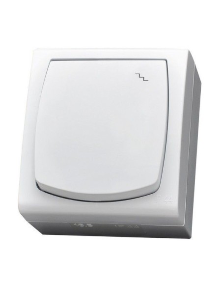 Madera wyłącznik schodowy IP44 biały ŁNH-3N 00 - hurtownia elektryczna Amper.pl