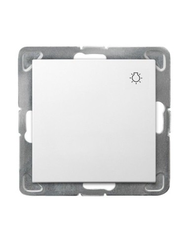 Impresja przycisk światło biały ŁP-5Y m 00 - hurtownia elektryczna Amper.pl