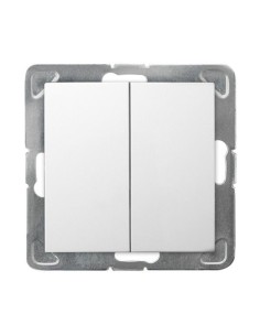 Impresja wyłącznik świecznikowy biały ŁP-2Y m 00 - hurtownia elektryczna Amper.pl 2