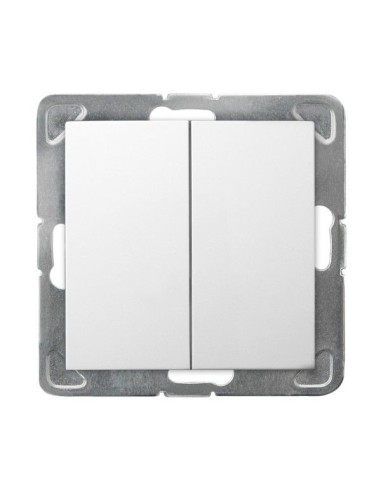 Impresja wyłącznik świecznikowy biały ŁP-2Y m 00 - hurtownia elektryczna Amper.pl