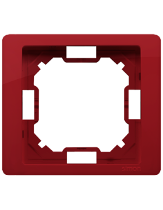 Simon Basic Neos Ramka pojedyncza rubinowy BMRC1/033 2