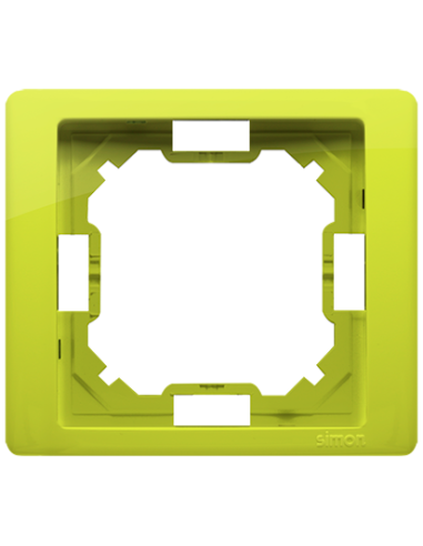 Simon Basic Neos Ramka pojedyncza limonkowy BMRC1/036