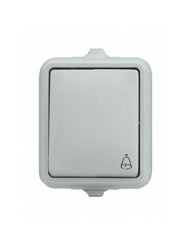 Hydro przycisk dzwonek hermetyczny IP44 biały 1204 04 - hurtownia elektryczna Amper.pl