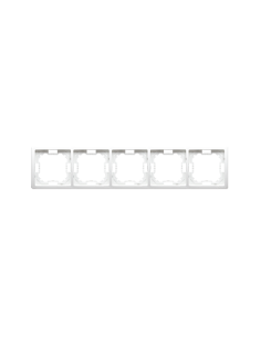 Basic Moduł ramka 5-krotna biała - hurtownia elektryczna Amper.pl 2