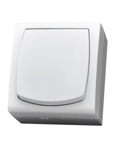 Madera wyłącznik 1-biegunowy IP44 biały ŁNH-1N 00 - hurtownia elektryczna Amper.pl