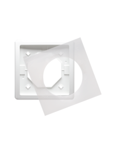 Basic Moduł ramka 1-krotna IP44 biała - hurtownia elektryczna Amper.pl 2