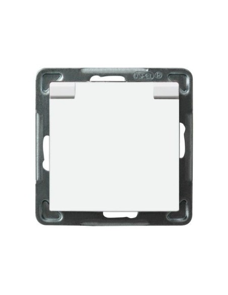 AS gniazdo hermetyczne 2p+z IP44 klapka biała białe GPH-1GZ m 00 W - hurtownia elektryczna Amper.pl