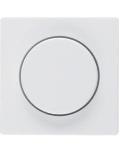 Berker Q1 element centralny do ściemniacza biały aksamit Hager 11376089 - hurtownia elektryczna Amper.pl 2