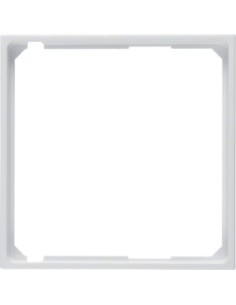 Berker Kwadrat pierścień oddzielający do płytki centralnej i elementu centralnego biały Hager 11098989 - hurtownia elektryczna A 2