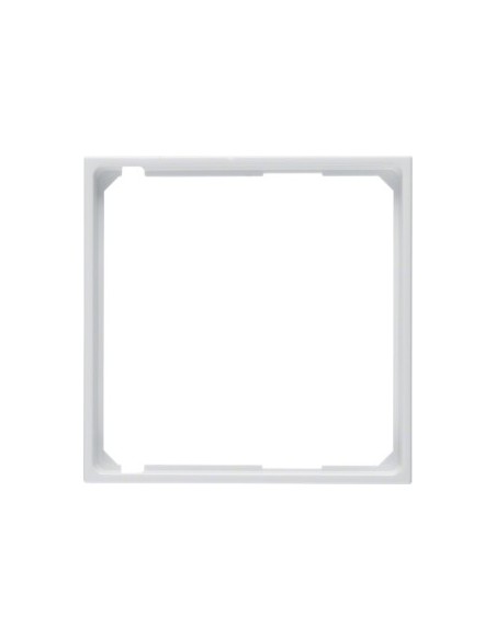 Berker Kwadrat pierścień oddzielający do płytki centralnej i elementu centralnego biały Hager 11098989 - hurtownia elektryczna A