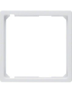 Berker Q1 pierścień oddzielający do płytki centralnej biały aksamit Hager 11096089 - hurtownia elektryczna Amper.pl 2