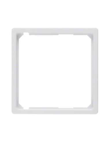 Berker Q1 pierścień oddzielający do płytki centralnej biały aksamit Hager 11096089 - hurtownia elektryczna Amper.pl