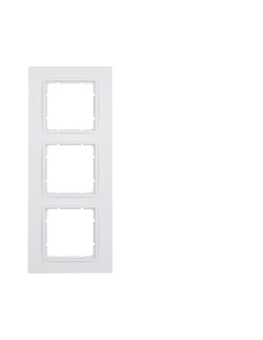 Berker B7 ramka 3-krotna biała matowa Hager 10136919 - hurtownia elektryczna Amper.pl