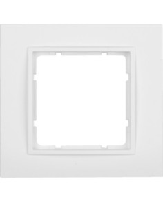 Berker B7 ramka 1-krotna biała matowa Hager 10116919 - hurtownia elektryczna Amper.pl 2