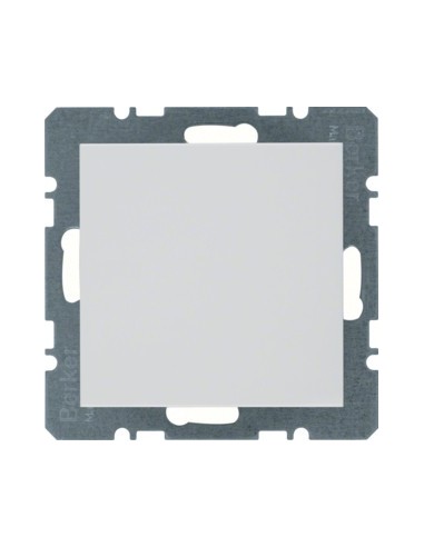 Berker Kwadrat/B3/B7 zaślepka z elementem centralnym biała Hager 10098989 - hurtownia elektryczna Amper.pl