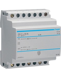 Transformator bezpieczeństwa 12V 1,33A 24V 0,67A Hager ST313 - hurtownia elektryczna Amper.pl 2