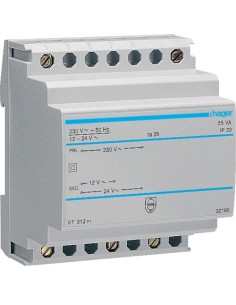 Transformator bezpieczeństwa 12V 2.08A 24V 1.04A Hager ST312 - hurtownia elektryczna Amper.pl 2