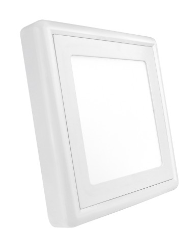 Oprawa LED 12W 940lm ALGINE ECO II SQUARE biała neutralna SLI037024NW - hurtownia elektryczna Amper.pl