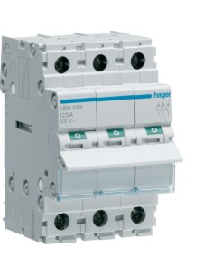 Rozłącznik izolacyjny 125A 3P Hager SBN399 2