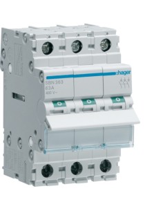 Rozłącznik izolacyjny 63A 3P Hager SBN363 - hurtownia elektryczna Amper.pl 2