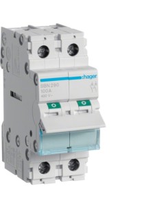 Rozłącznik izolacyjny 100A 2P Hager SBN290 - hurtownia elektryczna Amper.pl 2