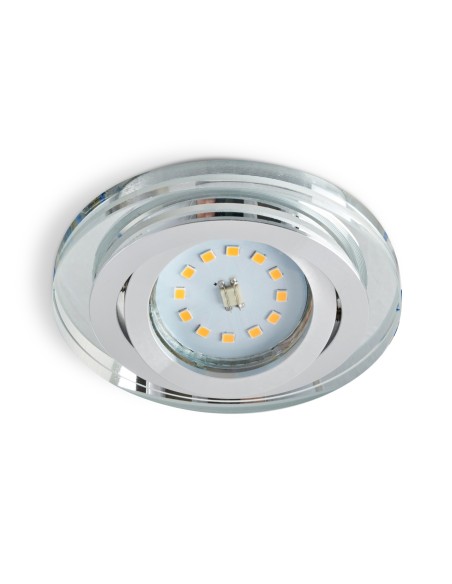 Oprawka OH50 CLEAR szklana ruchoma przeźroczysta Kobi KPOH50CL - hurtownia elektryczna Amper.pl