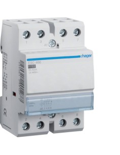 Stycznik 230V 3NO+1NC 63A Hager ESC466 - hurtownia elektryczna Amper.pl 2