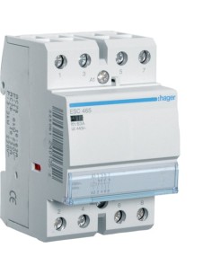 Stycznik 230V 2NO+2NC 63A Hager ESC465 - hurtownia elektryczna Amper.pl 2
