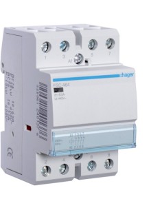 Stycznik 230V 4R 63A Hager ESC464 - hurtownia elektryczna Amper.pl 2